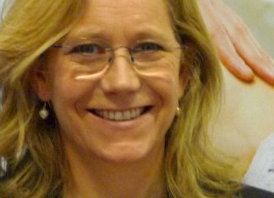 Helen Turier, smiling
